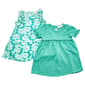Toddler Girl Pink Lemonade 2Pk Solid/Flower Dresses - image 1