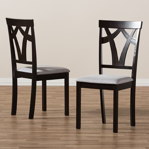 Baxton Studio Sylvia Dining Chairs - Set of 2