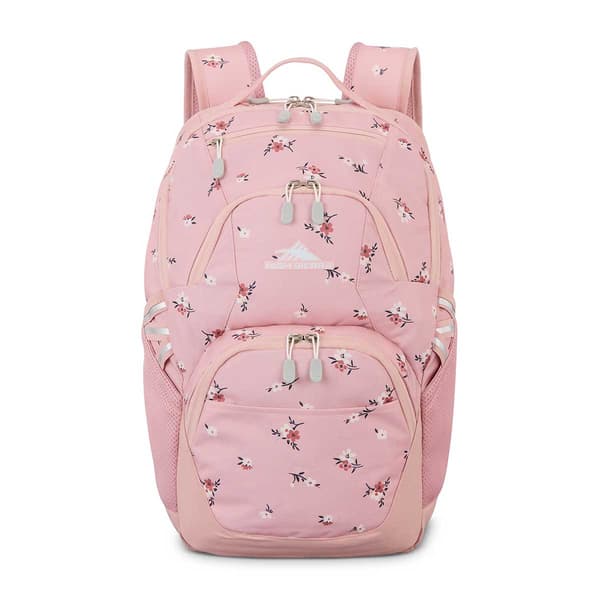 High Sierra Swoop Signature Floral Backpack - Soft Pink