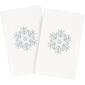 Linum Home Textiles Christmas Crystal Hand Towel Set Of 2 - image 1