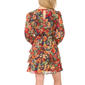 Petite MSK Long Sleeve Floral Tiered A-Line Dress - image 2