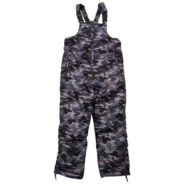 Girls (8-18) Cherokee(R) Camo Snow Bibs - image 