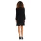Womens MSK Long Sleeve Solid Shirtdress - image 2