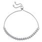 Diamond Classics&#40;tm&#41; Sterling Silver 1/4ctw. Diamond Bracelet - image 1