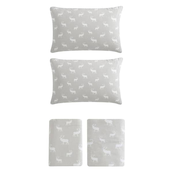 Eddie Bauer Elk Grove Cotton Flannel Sheet Set