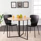 Southern Enterprises Ladston Round Folding Dining Table - image 1