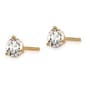 Pure Fire 14kt. Yellow Gold Lab Grown 1ctw. Diamond Earrings - image 2