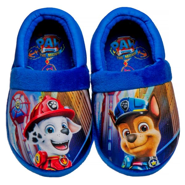 Little Boys Nickelodeon Paw Patrol Dual Size Slip-On Slippers