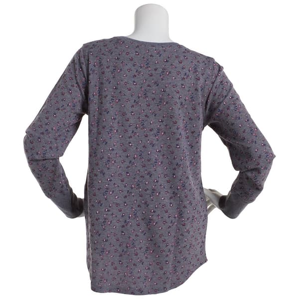 Womens Architect&#174; Long Sleeve Floral Thermal Tee