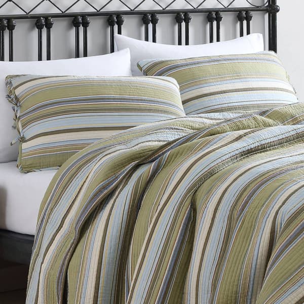 Stone Cottage Fresno 136 Thread Count Reversible Quilt Set