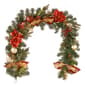 National Tree 6ft. Decorated & Embellished Evergreen Garland - image 1