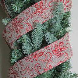 Northlight Seasonal 30ft. Christmas Wired Craft Ribbon
