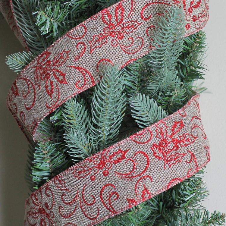 Northlight Seasonal 30ft. Christmas Wired Craft Ribbon