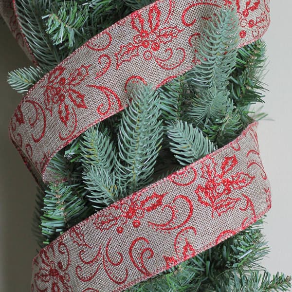 Northlight Seasonal 30ft. Christmas Wired Craft Ribbon