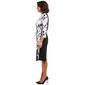 Petite Connected Apparel 3/4 Sleeve Flora Sheath Dress - image 4