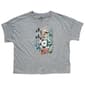 Girls (7-16) adidas® Short Sleeve Plant Heather Drop Shoulder Tee - image 2