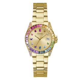 Womens Guess Watches&#40;R&#41; Gold Tone Analog Watch-GW0475L3