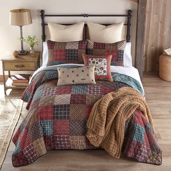Donna Sharp Your Lifestyle Appalachia Plaid 3pc. Quilt Set