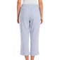 Plus Size Briggs Pull On Elastic Waist Linen Capris - image 2