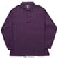 Mens Big & Tall Architect® Long Sleeve Solid I-lock Polo - image 4