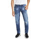 Young Mens Akademiks 5 Pocket Rip Repair Denim Jeans - image 8