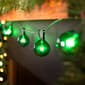 Northlight Seasonal 9ft. Green G50 Globe Christmas Patio Lights - image 5