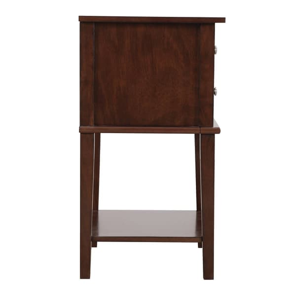 Passion Furniture Newton 2-Drawer Nightstand