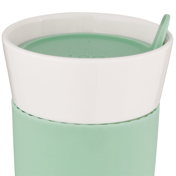 BergHOFF Leo 11.16oz. Porcelain Green Travel Mug - Set of 2