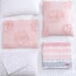 Betsey Johnson Rambling Rose Cotton Pink Duvet Set - image 9