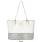 Gloria Vanderbilt Laser Cut Tote - image 5