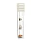 Lalia Home 1 Light Metal Etagere Floor Lamp w/ Shelves & Shade - image 3