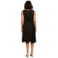 Petite Connected Apparel Sleeveless Solid Empire Waist Dress - image 3