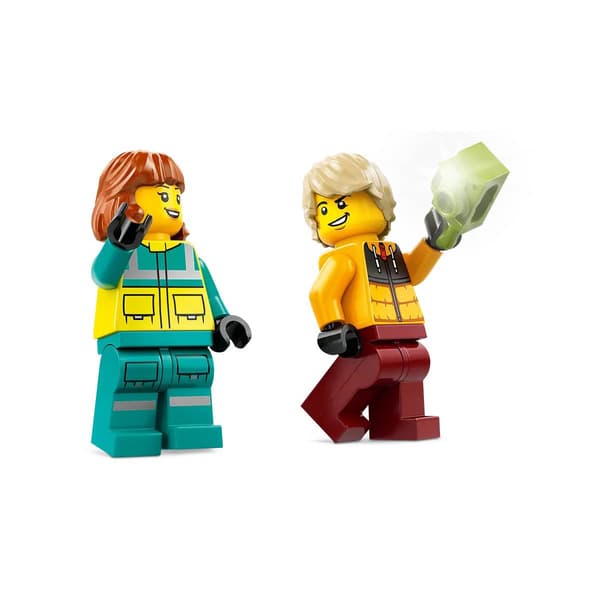 LEGO® City Emergency Ambulance &amp; Snowboarder