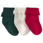 Baby Girl (NB-24M) Carter''s(R) Christmas Foldover Ruffle Booties - image 1