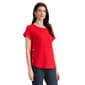 Petite Jones New York Short Roll Cuff Sleeve Side Button Blouse - image 3