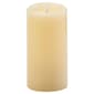 Illure 4x8 Wax Core Pillar LED Candle w/ Remote - image 1