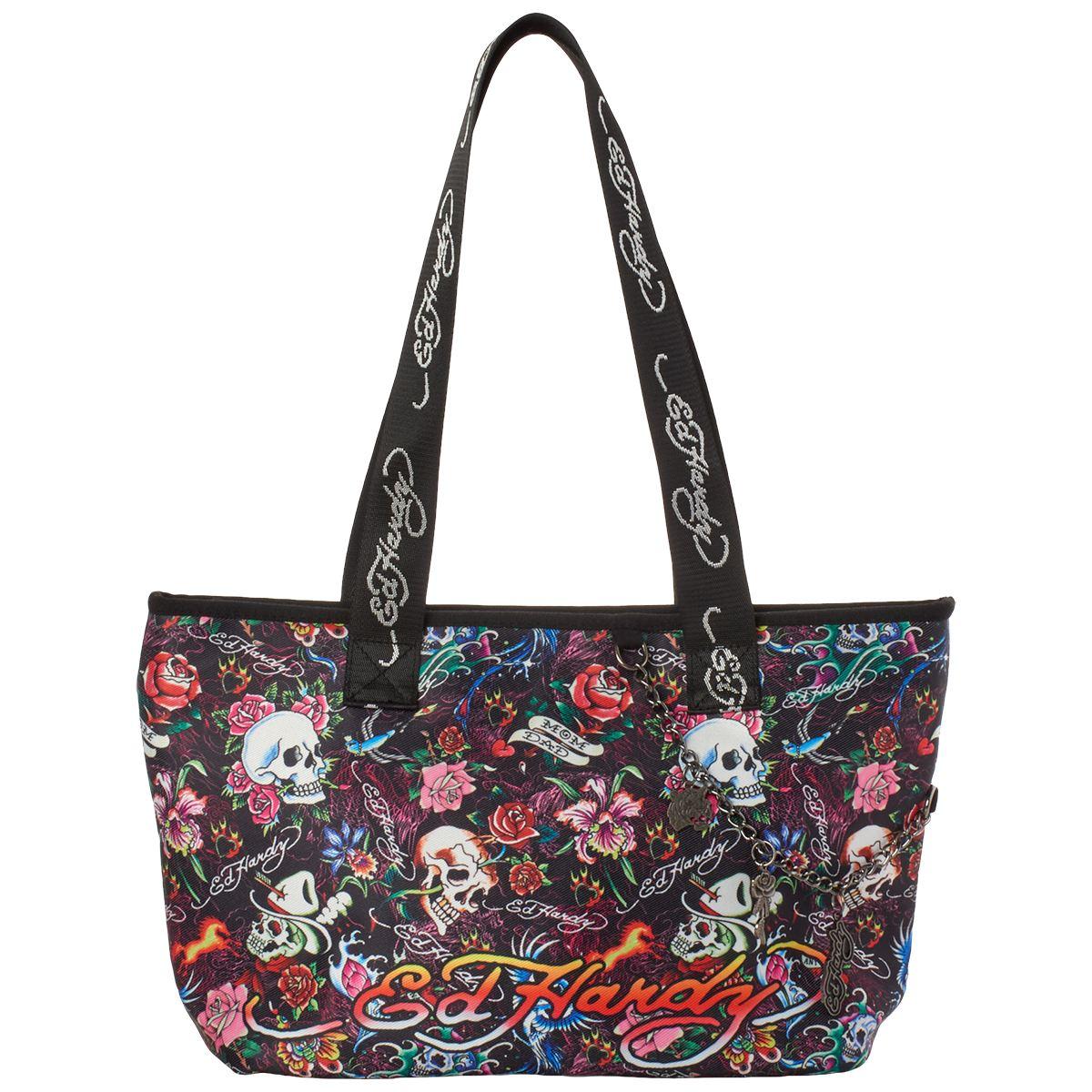 Ed Hardy Heather Twill Tote