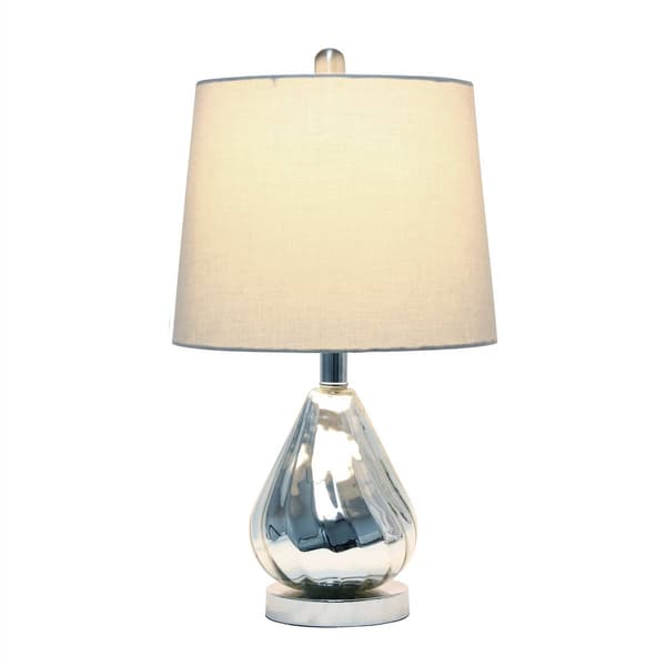 Lalia Home Classix Kissy Pear Table Lamp w/Fabric Shade - image 