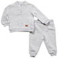 Baby Boy (NB-9M) 7 For All Mankind(R) 2pc. 1/4 Zip Joggers Set - image 1