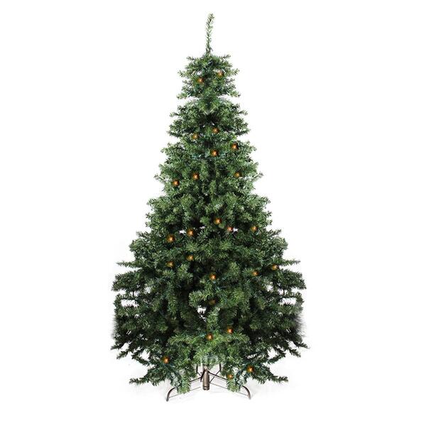 Darice 7ft. LED Canadian Pine Artificial Christmas Tree - image 