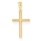 Unisex Gold Classics(tm)  14kt. Gold Polished Hollow Cross - image 1
