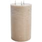 One Touch 3 Wick 10in LED Pillar Candle - image 1