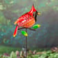 Evergreen Cardinal Solar Garden Stake - image 3