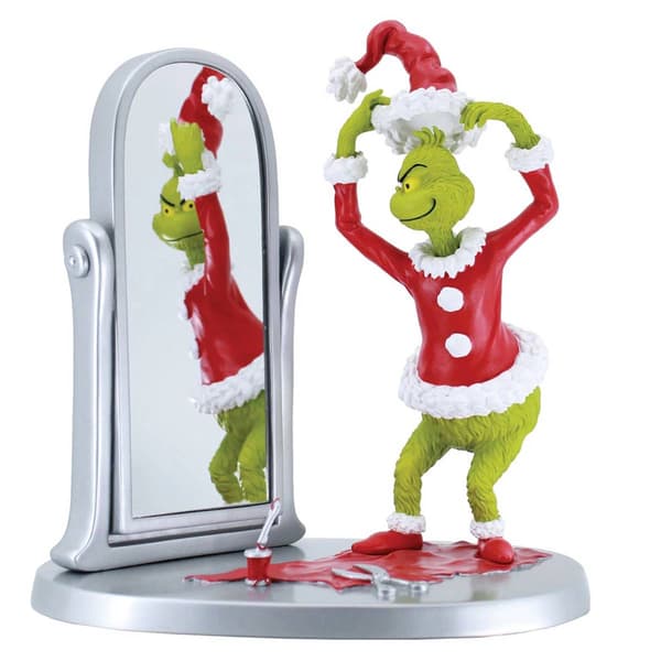 Department 56 Grinch dorphouder Crumpet verlichte house, 21,6 cm
