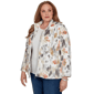 Plus Size Alfred Dunner Classics Watercolor Floral Zip Front Jack - image 3