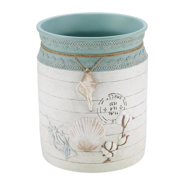 Avanti Farmhouse Shell Resin Wastebasket - image 