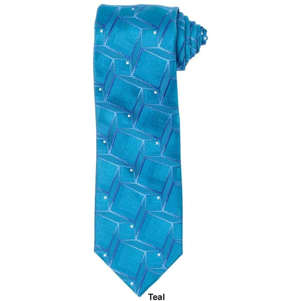 Mens Perry Ellis Freeport Geometric Tie