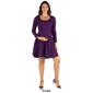 Womens 24/7 Comfort Apparel A-Line Maternity Dress - image 5