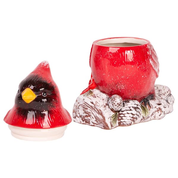 Home Essentials Red Cardinal Cookie Jar