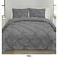 Sweet Home Collection 3pc. Pinch Pleat Pintuck Bedding Set - image 4